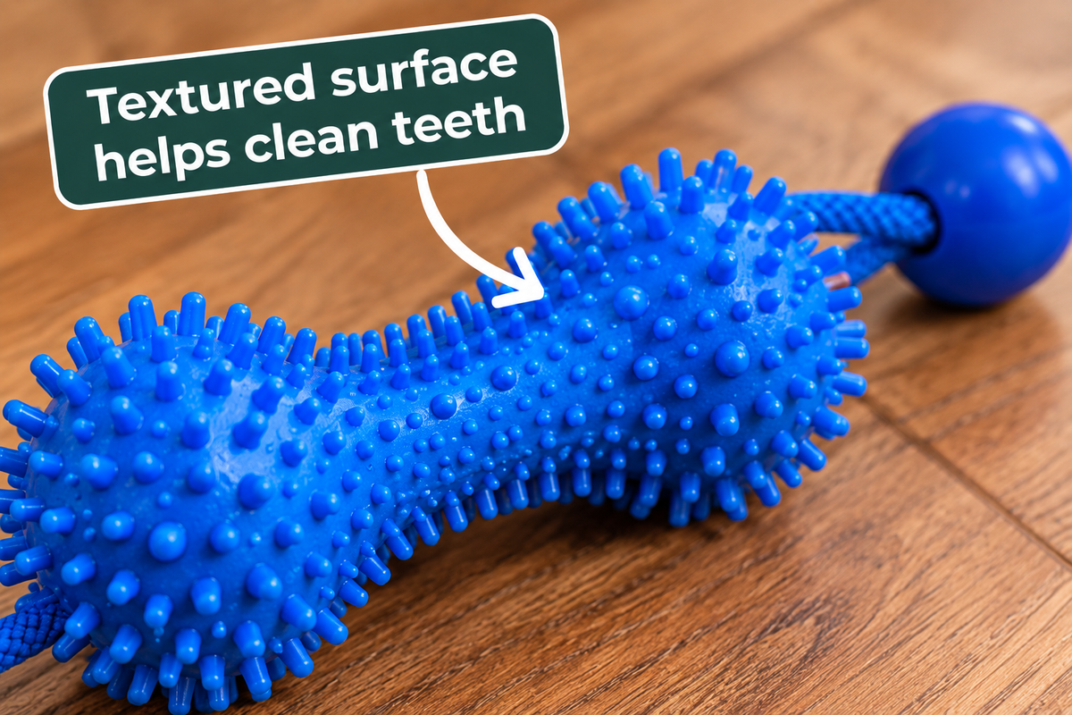 4. The shape gives them plenty to get their teeth around
